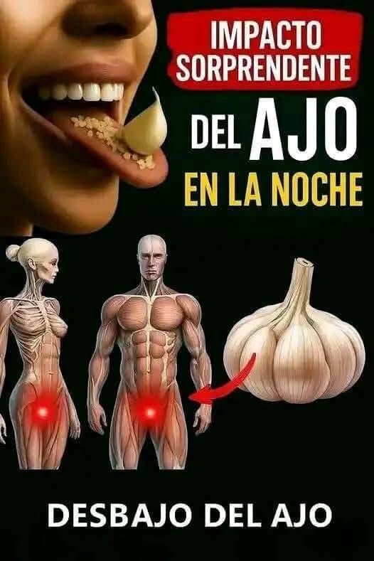 Sabías que Si consumes ajo crudo diario…Ver más